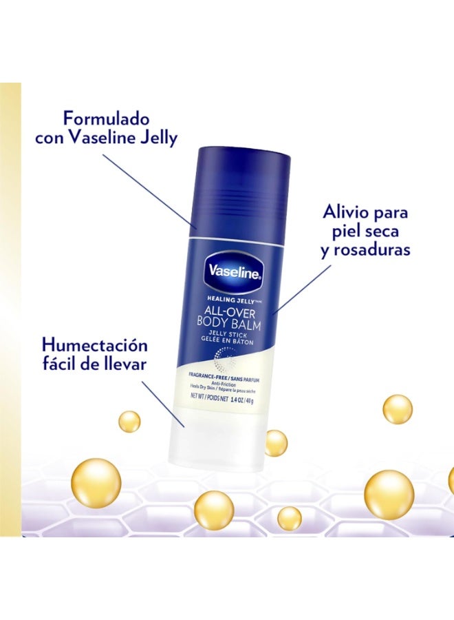 Vaseline Healing Jelly All Over Body Balm Jelly Stick 40g Dry Skin Repair Moisturizing Protection - Image 2